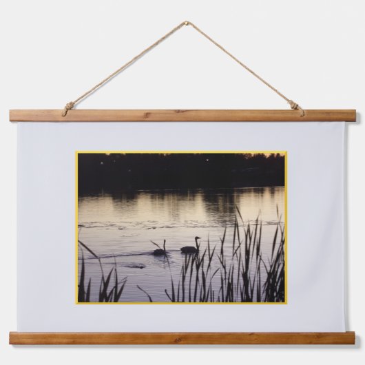 Les cygnes trompettes dans les tapisseries coupées (Recto)