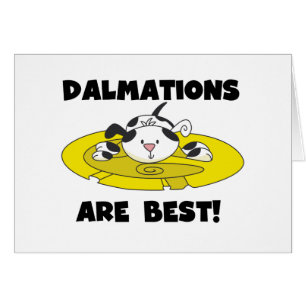 Les Dalmations sont les meilleurs t-shirts et cade
