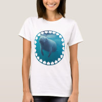 Les dames de lamantin ont adapté le T-shirt