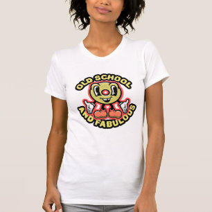 LES DAMES DE L'ANCIENNE ÉCOLE RETRO T-SHIRTS D'ANN