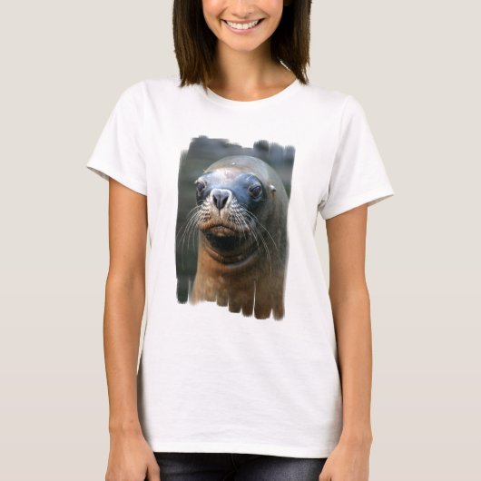 Les dames humides de joint ont adapté le T-shirt (Devant)