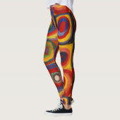 Les dames Leggings avec les Carrés de Kandinsky (Gauche)