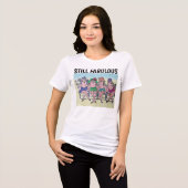 LES DAMES LES T-shirts D'ANNIVERSAIRE ENCORE FABUL (Recto plein)