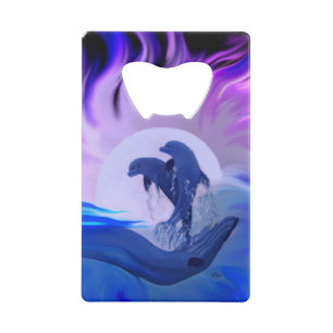 Les dauphins au clair de lune