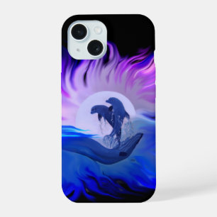 Les dauphins au clair de lune
