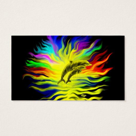 Les dauphins sous le soleil (Dos)