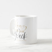 Les défauts sont la nouvelle mug noire (Devant gauche)