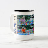 Les demi-douzaines tasse du houx de Luau (Devant gauche)