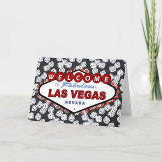 Les dés sont chargés ! Carte d'invitation Las Vega