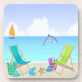 Les dessous de verre de détente de boissons de (Devant)