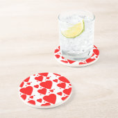 Les dessous de verre de Valentine de coeurs (Côté)