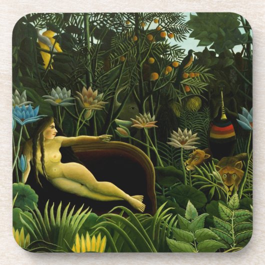Les dessous de verre "Le rêve" de Rousseau (Devant)