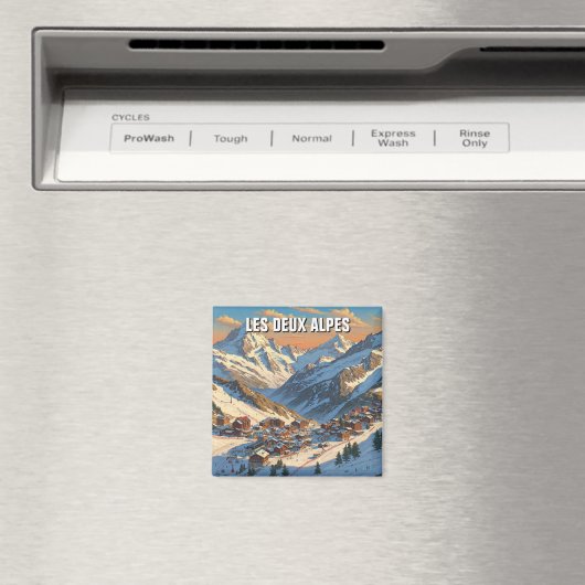 Les Deux Alpes Frankrijk Reizen Magneet (Insitu (Vaatwasser))