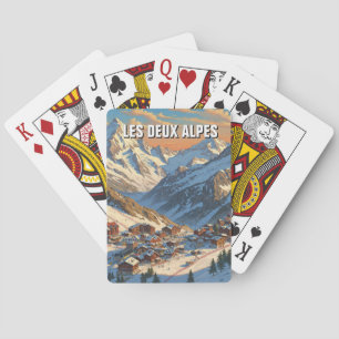 Les Deux Alpes Frankrijk Reizen Pokerkaarten