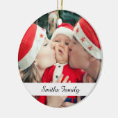 Les deux côtés Famille Photo Ornements Keepsaké Ca (Gauche)