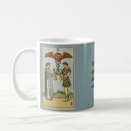 Les deux de tasses de café Mug (Gauche)