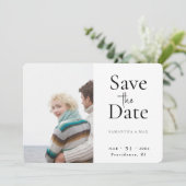 Les deux d'entre nous Photo Wedding Save the Date (Debout devant)