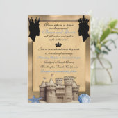 Les deux Rois Custom Gay Wedding Invitations (Debout devant)