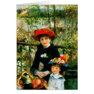 Les Deux Soeurs de Renoir, Sur la terrasse