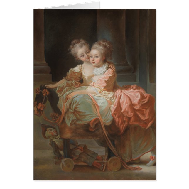 Les deux soeurs - Jean-Honoré Fragonard (Devant)