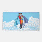 Les deux superhéros de SlipperyJoe embrassant un v (Recto)