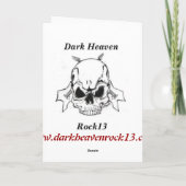 Les diables Brûlent ! - Carte d'anniversaire (Dos)