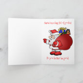 Les dimensions secrètes de Rudolph : 5" x 7" carte (Intérieur)