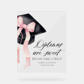 Les Diplômes De Gradation De Bow Rose Sont Doux Pr (Recto)