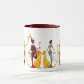 Les divas des tasses de l'Egypte (Centre)