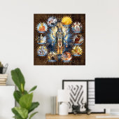 Les Dix Avatars De Vishnu - Impression Cadrée Pers (Bureau à domicile)