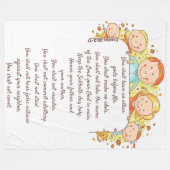 Les Dix Commandements - Couverture en polaire, 60" (Devant (Horizontal))