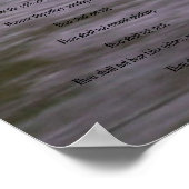 Les Dix Commandements - Gris Streaks Poster (Coin)
