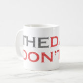 Les données ne mentent pas Mug (Devant gauche)