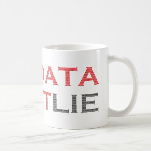 Les données ne mentent pas Mug (Droite)