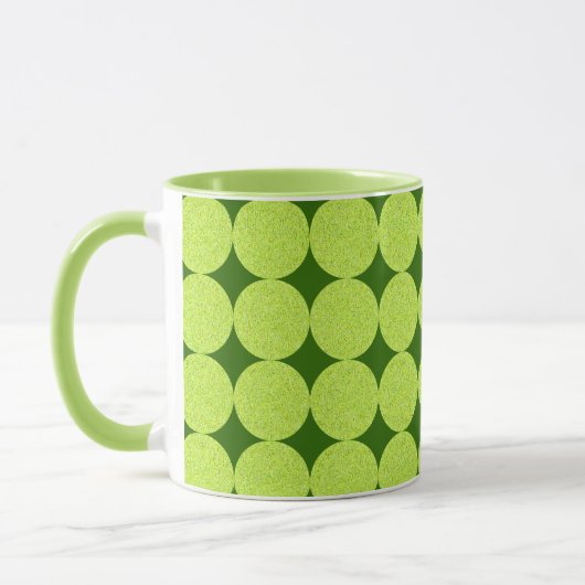 Les Dots et les Diamonds de Shirley Taylor Mug (Gauche)