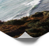 Les douze apôtres vue plage Australie Poster (Coin)