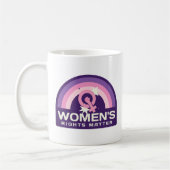 Les droits de la femme sont importants Mug classiq (Gauche)