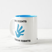 Les droits des hommes sont tasse de droits de (Devant gauche)