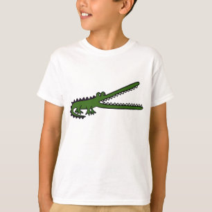 Les EA T-shirt de bande dessinée de crocodile