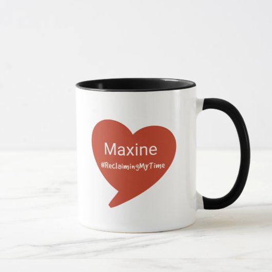 Les eaux de Maxine reprenant ma tasse de temps (Droite)