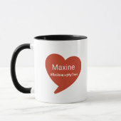 Les eaux de Maxine reprenant ma tasse de temps (Gauche)