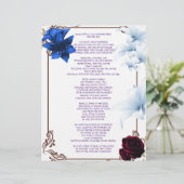 Les Écrits Pardonnés Papier Personnalisé (Debout devant)