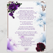 Les Écrits Pardonnés Papier Personnalisé (Dos)