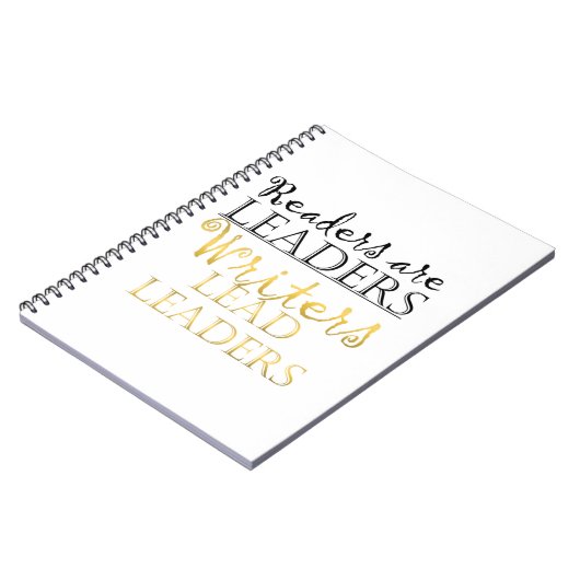 Les écrivains dirigent le Carnet des leaders (Côté gauche)