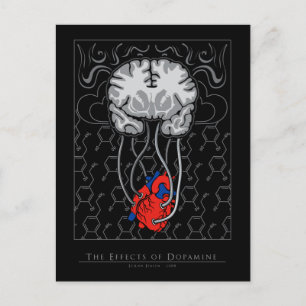 Les effets de la dopamine - Carte postale