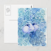 Les éléments - Carte postale aérienne (Devant / Derrière)