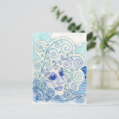 Les éléments - carte postale de l'eau (Debout devant)