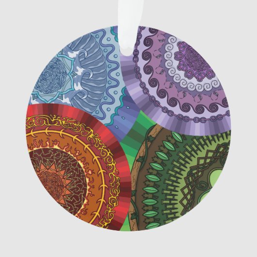 Les éléments Mandalas Acrylique Ornement (devant)
