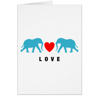Les éléphants en amour