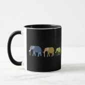 Les éléphants n'oublient jamais des tasses (Gauche)